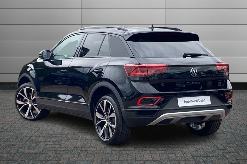 Volkswagen T-Roc 1.5 Tsi Style Design Suv 150 Ps MJ26YPG Black #3