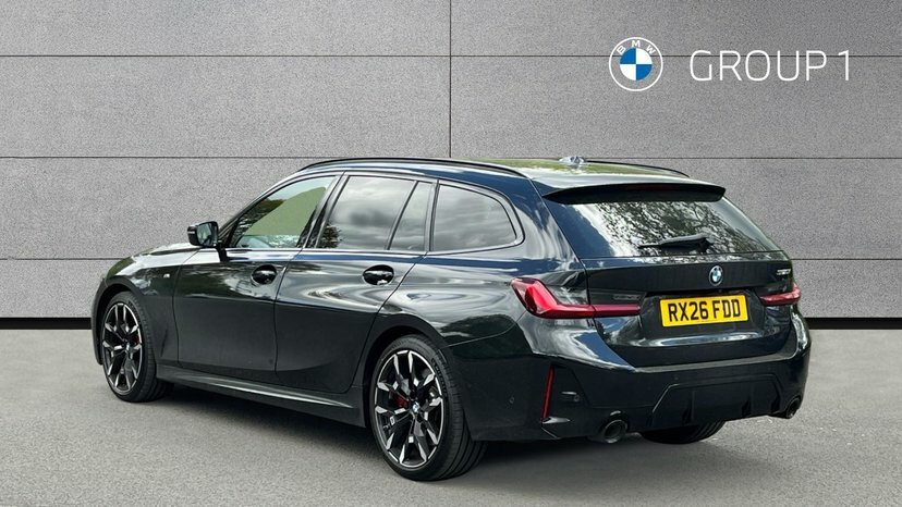 BMW 3 Series 320I M Sport Touring RX26FDD Black #2