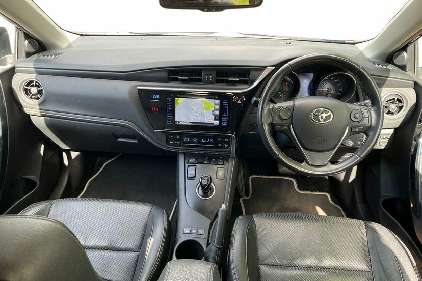 Toyota Auris 1.8 Vvt-h Excel Hatchback Hybrid Cvt 1 EX68UUW Blue #6