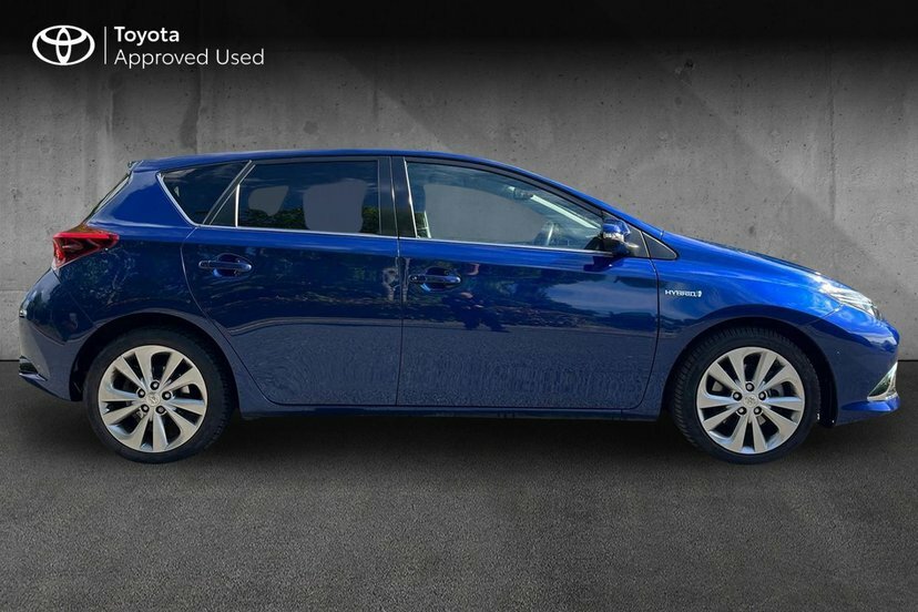 Toyota Auris 1.8 Vvt-h Excel Hatchback Hybrid Cvt 1 EX68UUW Blue #4