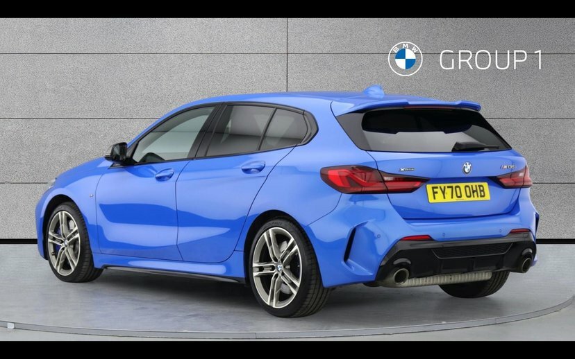 BMW 1 Series M135i Xdrive FY70OHB Blue #2