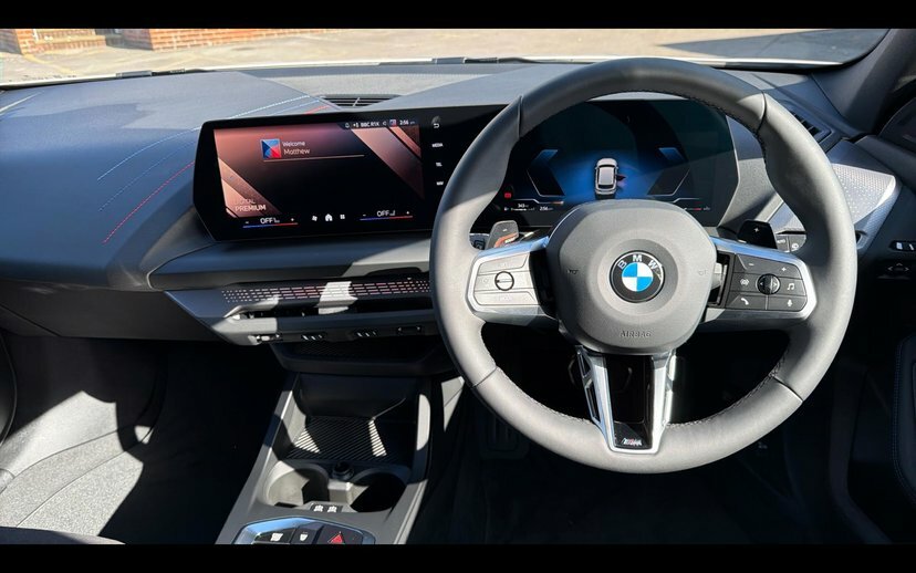 BMW 1 Series 120 M Sport HX75GXM White #5