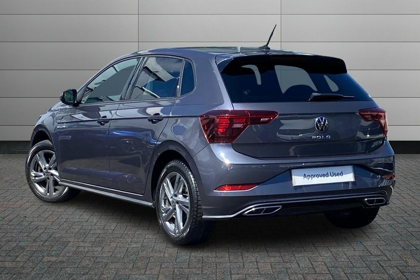 Volkswagen Polo 1.0 Tsi R-line Hatchback Dsg 110 Ps WN73EGJ Grey #3