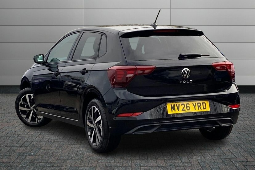 Volkswagen Polo 1.0 Tsi Match Hatchback Dsg 95 Ps MV26YRD Black #3