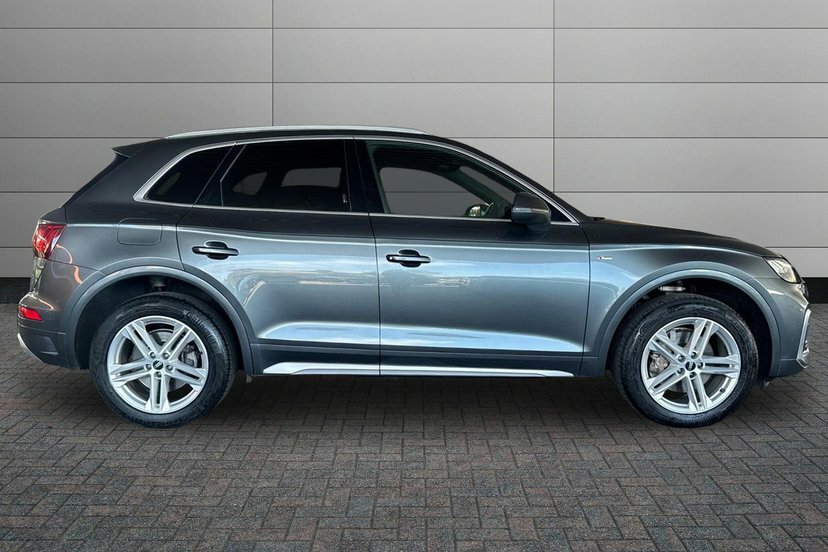 Audi Q5 2.0 Tdi 40 S Line Suv S Tronic Quattro MM71FHJ Grey #4