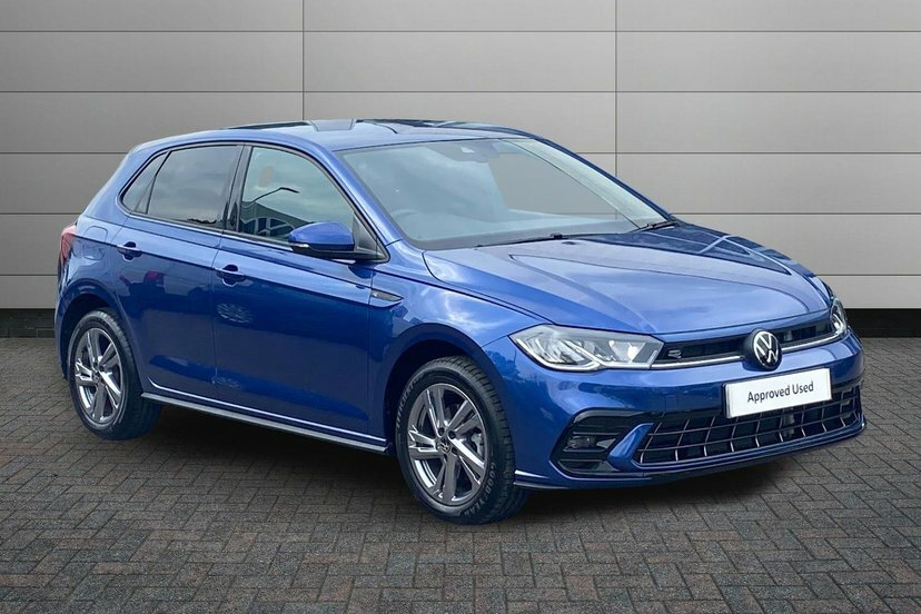 Volkswagen Polo 1.0 Tsi R-line Hatchback Dsg 115 Ps KM25GKJ Blue