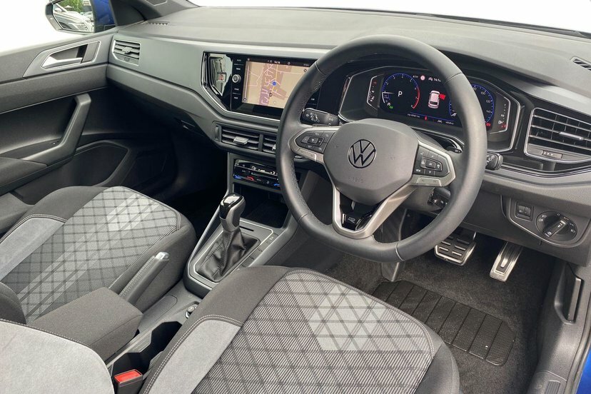 Volkswagen Polo 1.0 Tsi R-line Hatchback Dsg 115 Ps KM25GKJ Blue #6