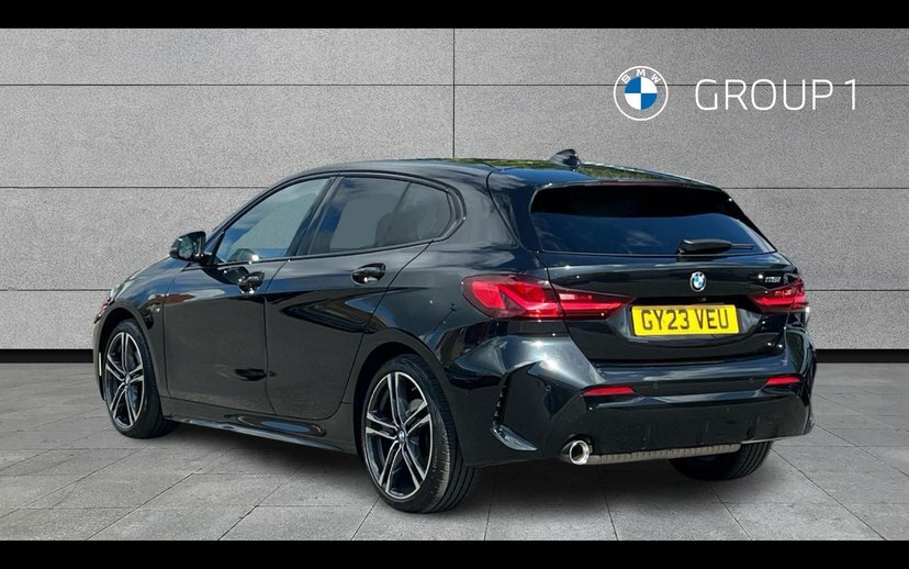 BMW 1 Series 118I M Sport GY23VEU Black #2