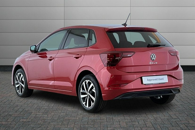 Volkswagen Polo 1.0 Tsi Match Hatchback Dsg 95 Ps AO26UZU Red #3