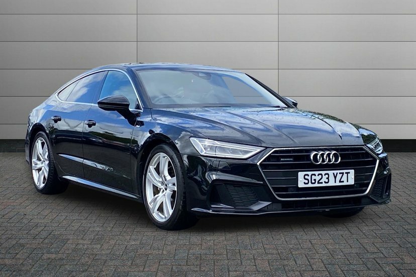 Audi A7 2.0 Tdi 40 S Line Sportback S Tronic Qu Black