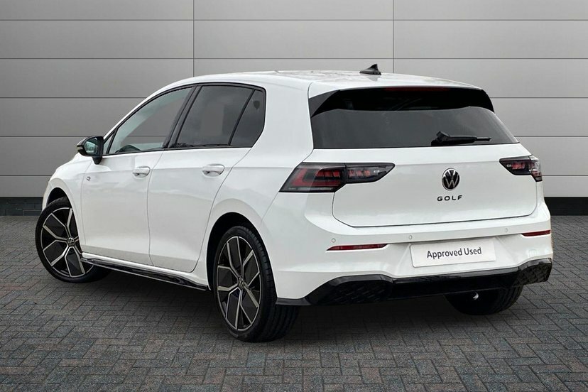 Volkswagen Golf 1.5 Etsi Mhev Black Edition Hatchback H DV26OFX White #3