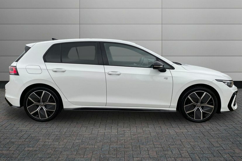 Volkswagen Golf 1.5 Etsi Mhev Black Edition Hatchback H DV26OFX White #4