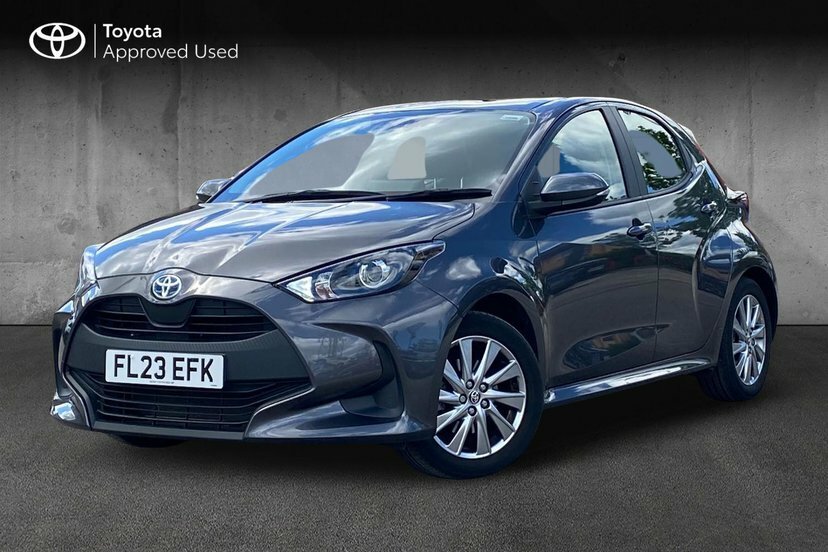 Toyota Yaris 1.5 Vvt-h Icon Hatchback Hybrid E-cvt FL23EFK Grey #3