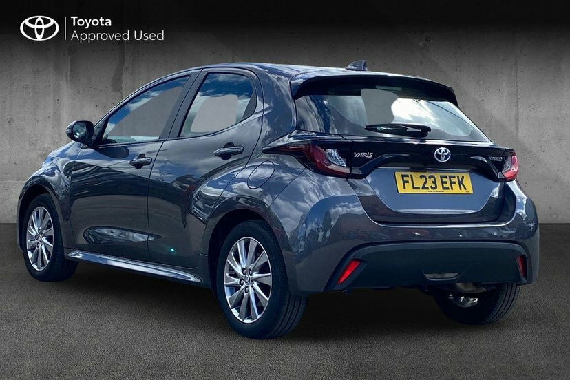 Toyota Yaris 1.5 Vvt-h Icon Hatchback Hybrid E-cvt FL23EFK Grey #4
