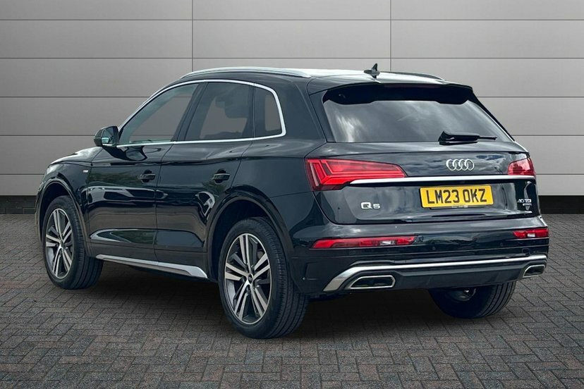 Audi Q5 2.0 Tdi 40 S Line Suv S Tronic Quattro LM23OKZ Black #3