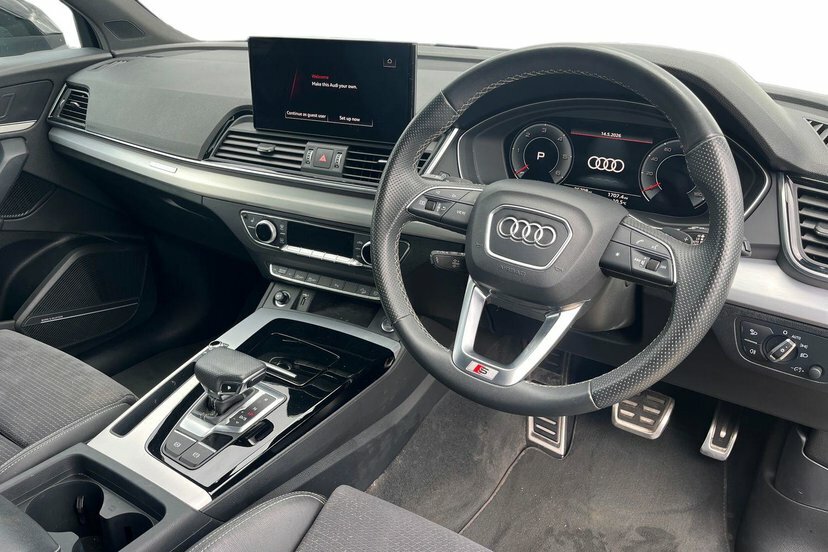 Audi Q5 2.0 Tdi 40 S Line Suv S Tronic Quattro LM23OKZ Black #6