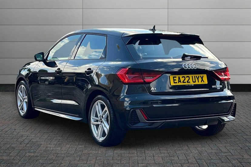 Audi A1 1.0 Tfsi 30 S Line Sportback 11 Black #3