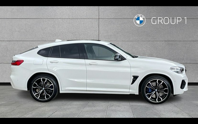 BMW X4 M X4 M Competition White #3