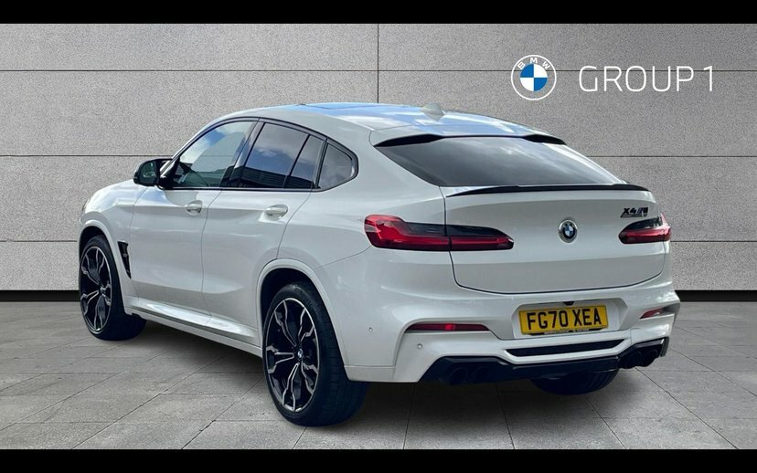 BMW X4 M X4 M Competition White #2