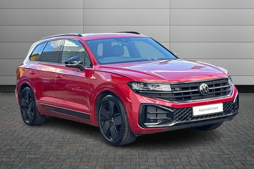 Volkswagen Touareg 3.0 Tdi V6 Black Edition Suv Tiptronic Red