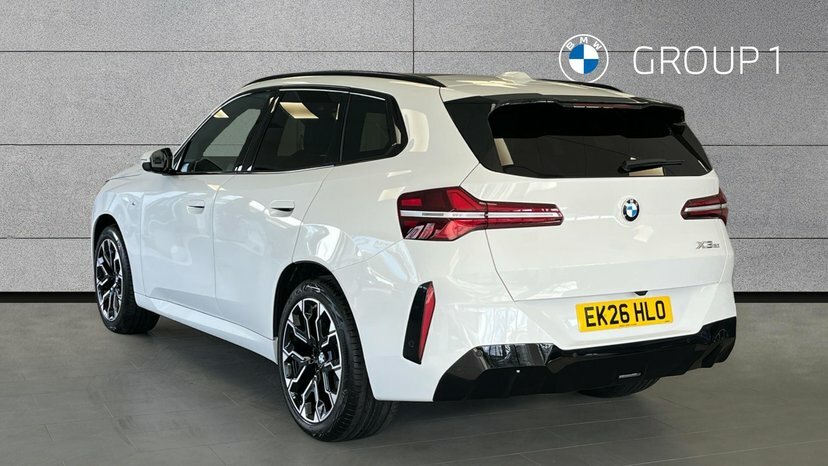 BMW X3 X3 20 Xdrive M Sport EK26HLO White #2