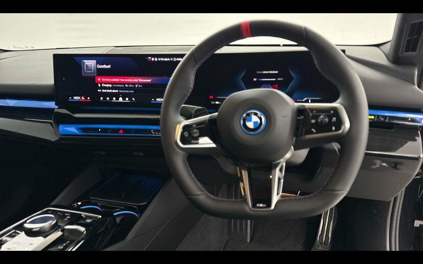 BMW i5 I5 M60 Xdrive Saloon YL75LKZ Black #5