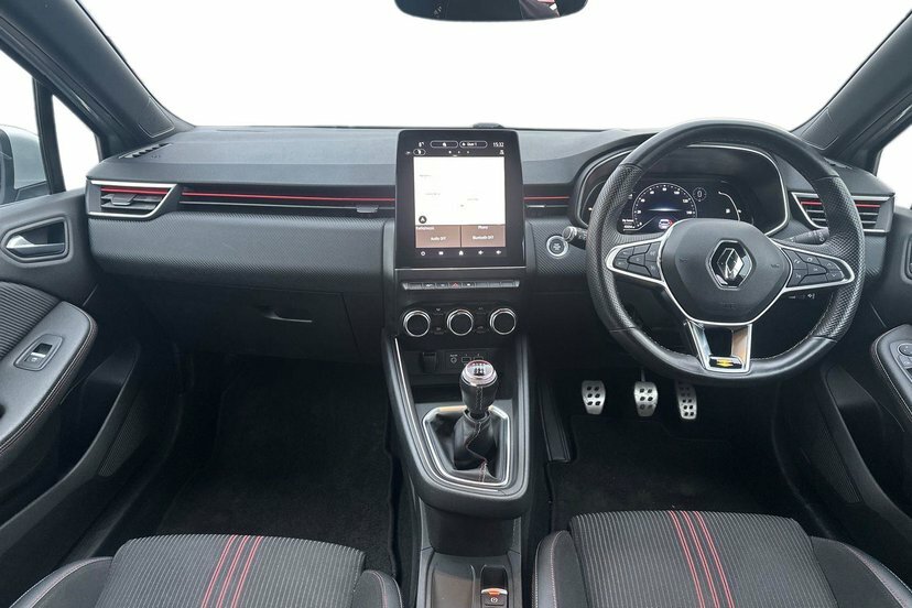 Renault Clio 1.0 Tce Rs Line Hatchback 90 Ps PO71VSE Silver #6