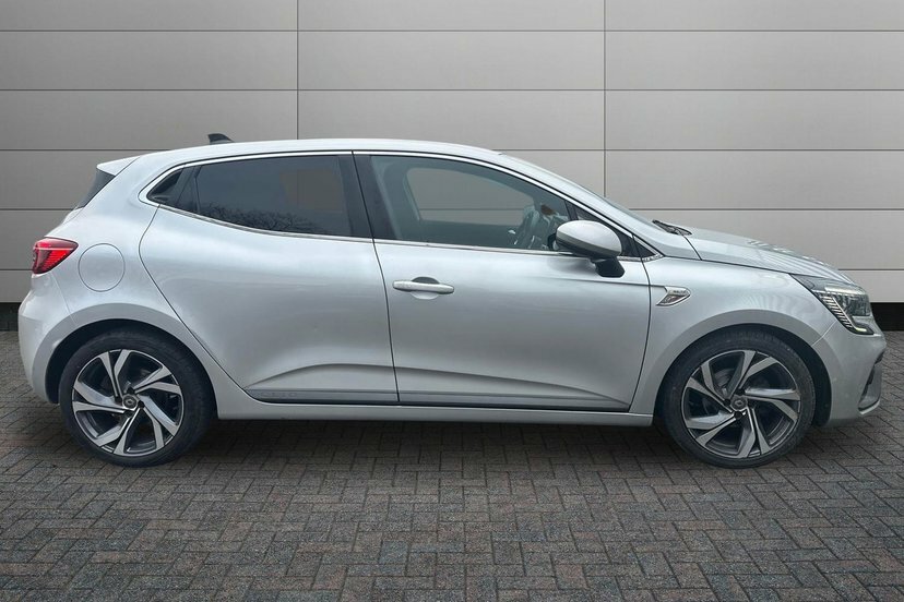 Renault Clio 1.0 Tce Rs Line Hatchback 90 Ps PO71VSE Silver #4