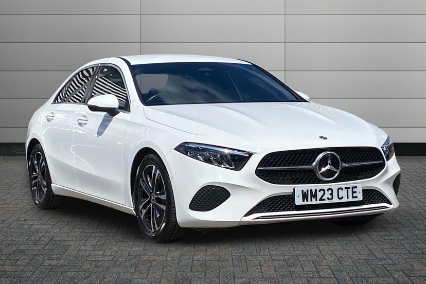 Mercedes-Benz A Class A200h Mhev Sport Executive Saloon Hyb White