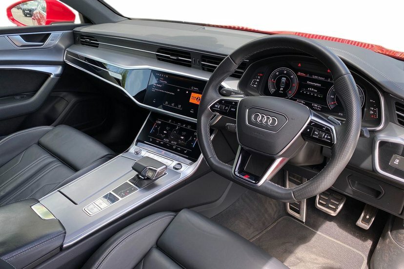 Audi A7 2.0 Tdi 40 S Line Sportback S Tronic Qu Red #6