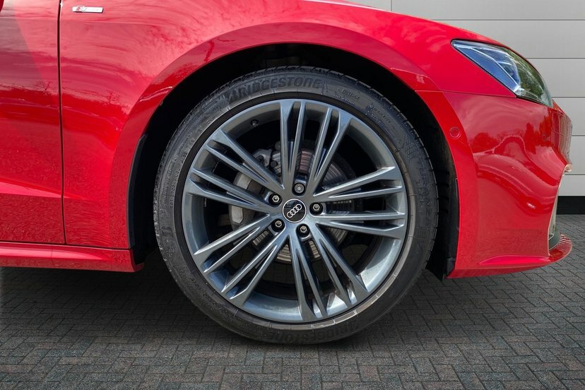 Audi A7 2.0 Tdi 40 S Line Sportback S Tronic Qu Red #5