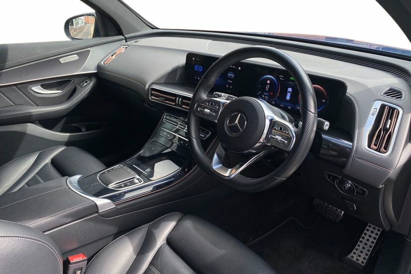 Mercedes-Benz EQC Eqc 400 80Kwh Amg Line Premium Suv KM73WVF Blue #5