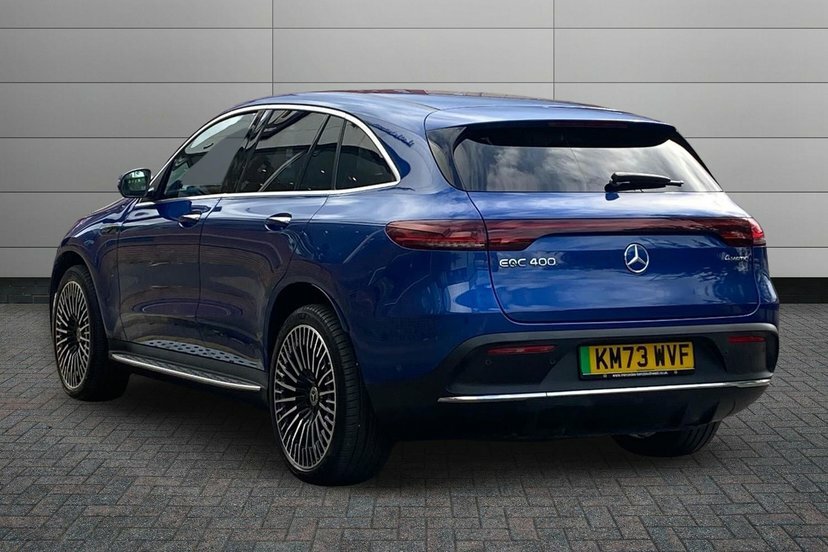 Mercedes-Benz EQC Eqc 400 80Kwh Amg Line Premium Suv KM73WVF Blue #2