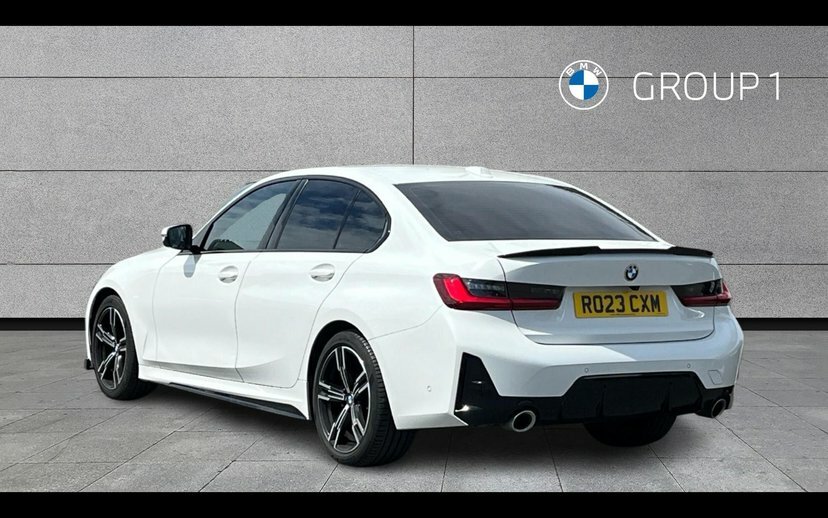 BMW 3 Series 320I M Sport Saloon RO23CXM White #2