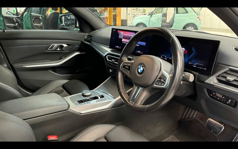 BMW 3 Series 320I M Sport Saloon RO23CXM White #6