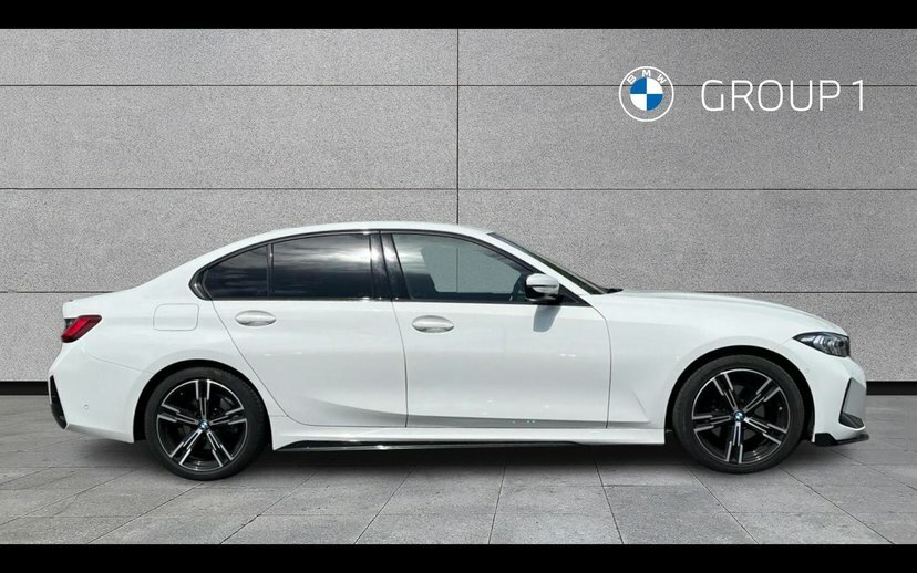 BMW 3 Series 320I M Sport Saloon RO23CXM White #3