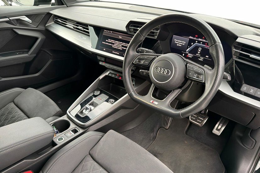 Audi A3 2.0 Tdi 35 Edition 1 Sportback S Tronic EF23ULW Black #6