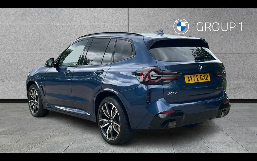 BMW X3 X3 Xdrive20d M Sport AY72GXD Blue #2
