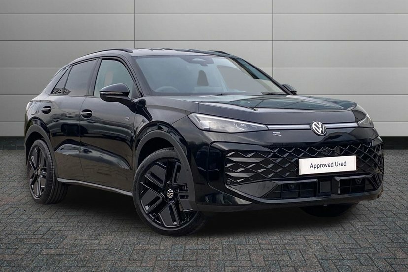 Volkswagen T-Roc 1.5 Etsi Mhev R-line Suv Hybrid Dsg 15 Black