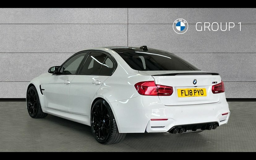 BMW M3 M3 Saloon Competition Package White #2