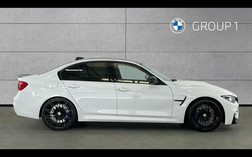 BMW M3 M3 Saloon Competition Package White #3