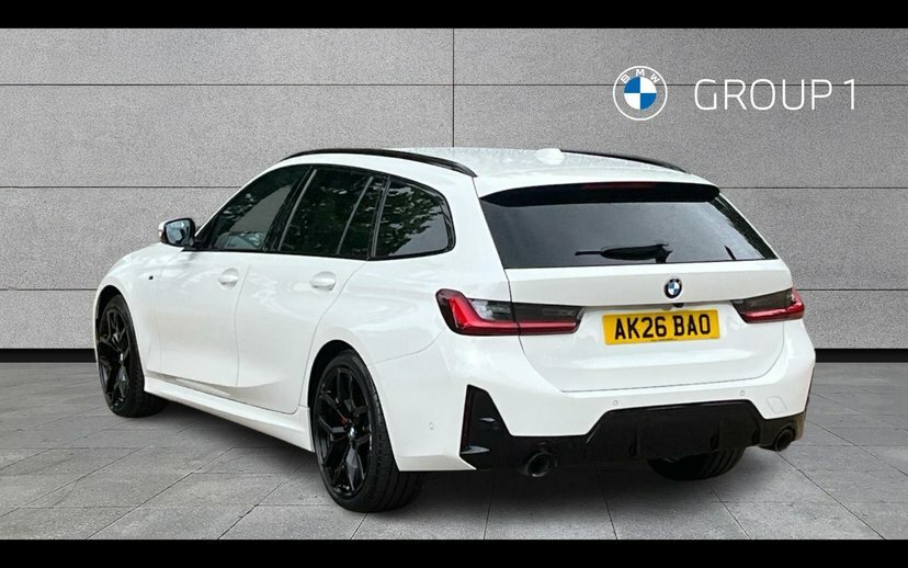 BMW 3 Series 320I M Sport Touring AK26BAO White #2