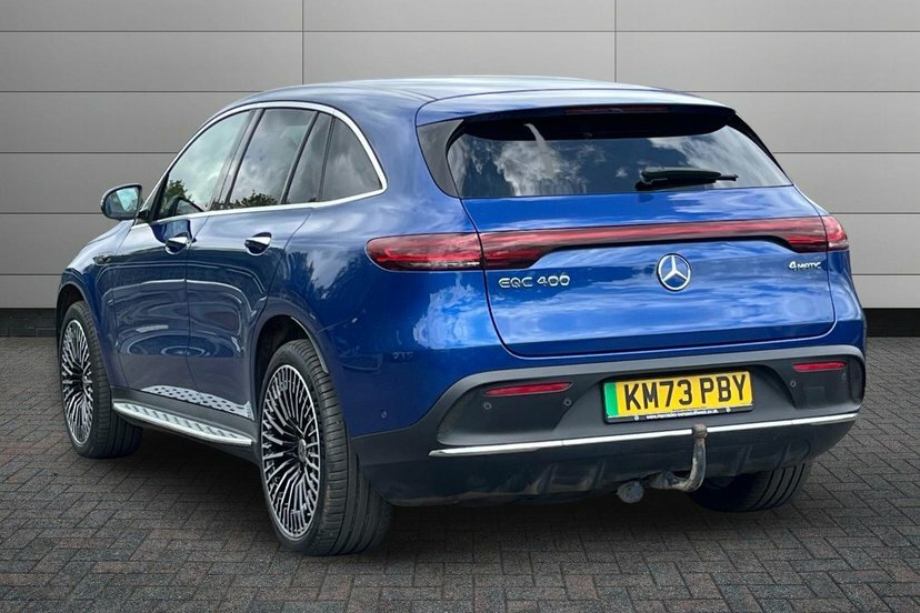 Mercedes-Benz EQC Eqc 400 80Kwh Amg Line Premium KM73PBY Blue #2