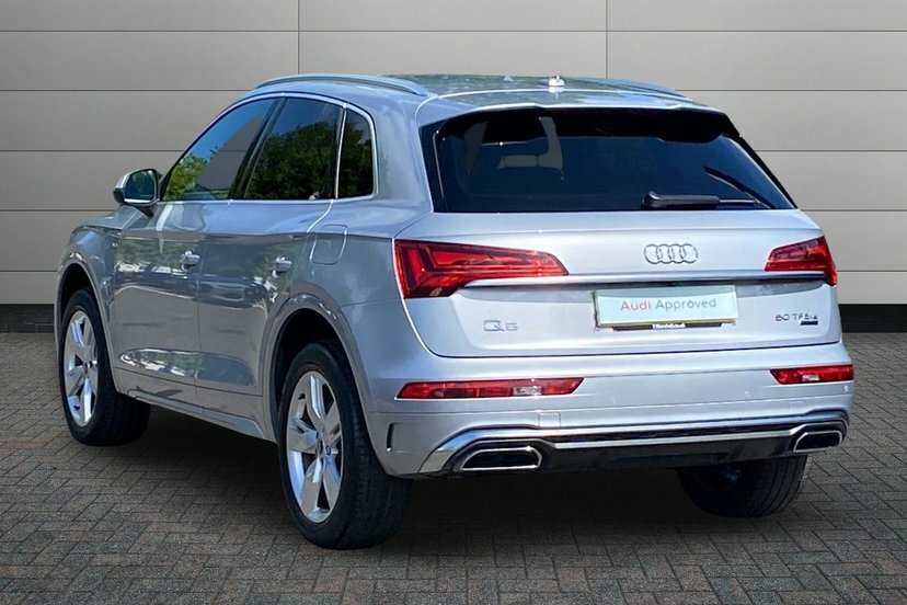 Audi Q5 2.0 Tfsie 50 S Line Suv Plug-in Hybrid Silver #3