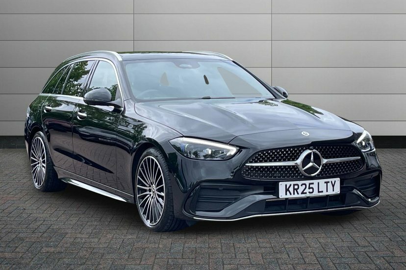 Mercedes-Benz C Class C300h Amg Line Premium Plus Estate Black