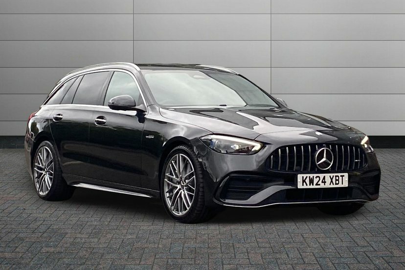 Mercedes-Benz C Class 2.0 C43 Mhev Amg Premium Estate Hybri Grey