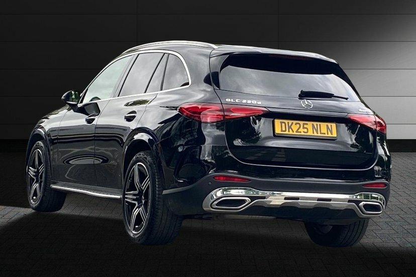 Mercedes-Benz GLC Class 2.0 Glc220dh Mhev Amg Line Premium Suv Diese DK25NLN Black #2