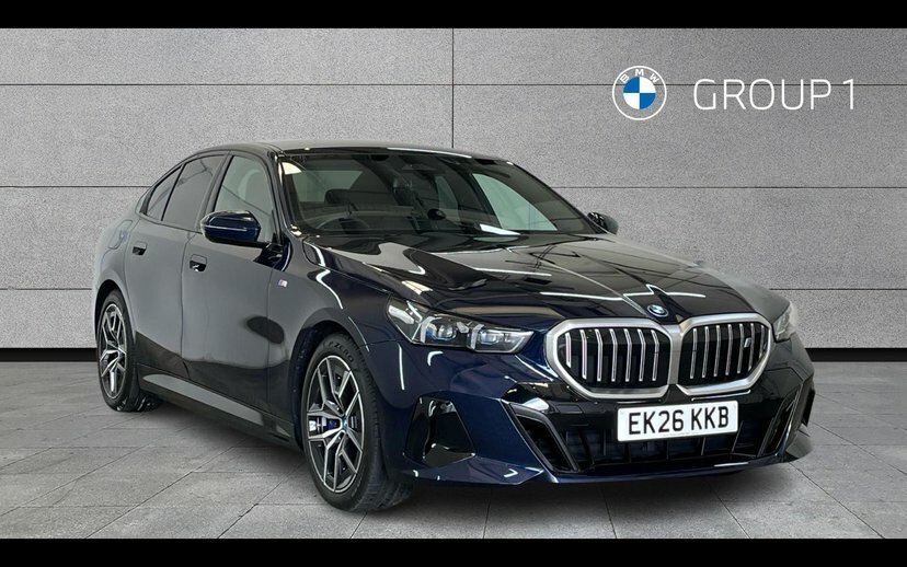 BMW i5 I5 Edrive40 M Sport Saloon EK26KKB Blue