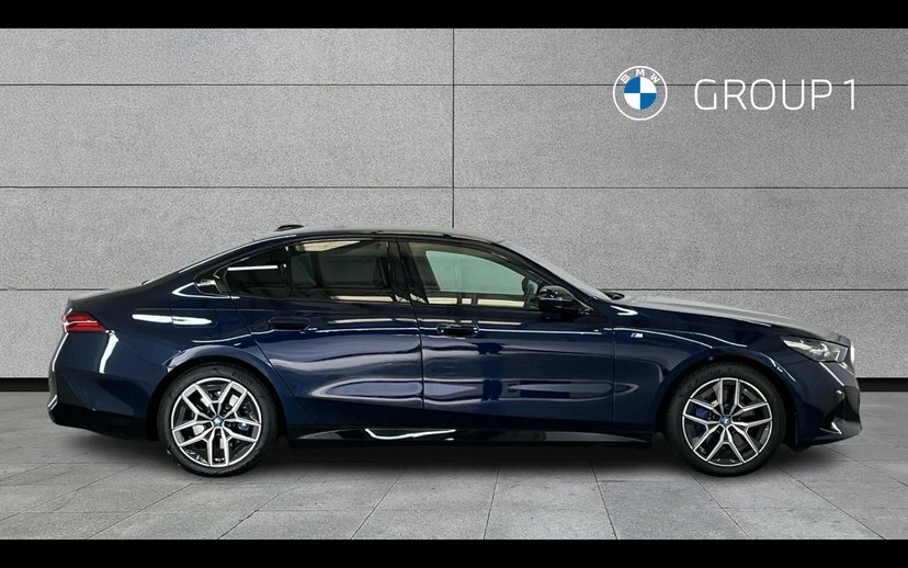 BMW i5 I5 Edrive40 M Sport Saloon EK26KKB Blue #3