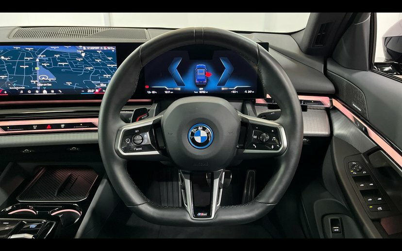 BMW i5 I5 Edrive40 M Sport Saloon EK26KKB Blue #5